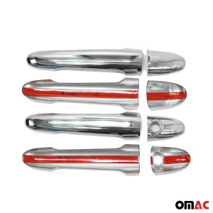 Mercedes-Benz Sprinter Door Handle Cover - Omac - Gloss Silver - '06-'13